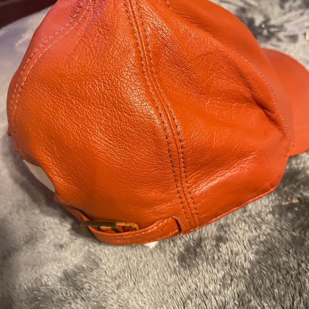 SHARON ROTH HAND TAILORED SOFT LEATHER CAP